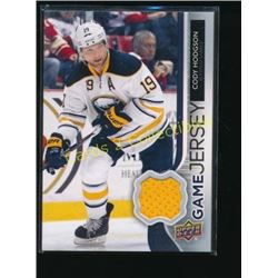 14-15 Upper Deck Game Jerseys #GJCH Cody Hodgson