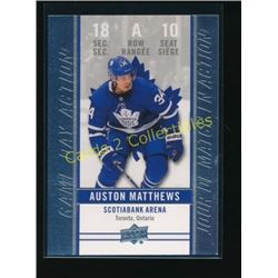 18-19 UD Tim Hortons Game Day Auston Matthews