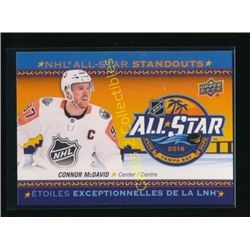 18-19 UD Tim Hortons All Star Connor Mcdavid