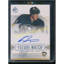 14-15 SP Authentic #292 Derrick Pouliot AU RC