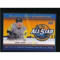 18-19 UD Tim Hortons All Star Sidney Crosby