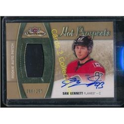 15-16 Fleer Showcase Sam Bennett JSY Auto RC