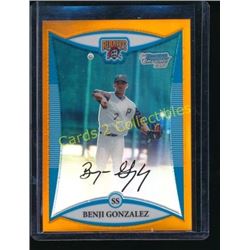 2008 Bowman Chrome Refractor Benji Gonzalez