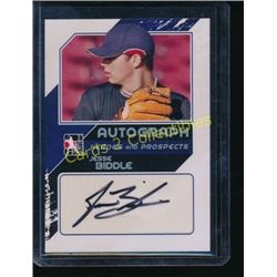 2011 ITG Heroes and Prospects Auto Jesse Biddle