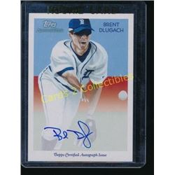 2010 Topps National Auto Brent Dlugach