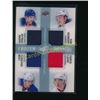 Image 1 : 2014-15 Upper Deck Ice Frozen Foursomes Jersey's