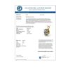 Image 3 : 1 CTW VS/SI Oval Diamond Solitaire Necklace 18K Yellow Gold - REF-280A2X - 35716