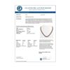 Image 3 : 37.60 CTW Cushion Diamond Designer Necklace 18K Rose Gold - REF-6959A6X - 42714