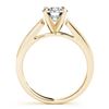 Image 2 : 0.4 CTW Certified VS/SI Diamond Solitaire Ring 18K Yellow Gold - REF-61X8T - 27623