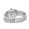 Image 3 : Rolex Men's Stainless Steel, QuickSet, Diamond Dial & Diamond Bezel - REF-521K5T