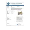 Image 3 : 1.0 CTW VS/SI Oval Cut Diamond Stud Solitaire Earrings 18K Yellow Gold - REF-169W3F - 35959