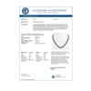 Image 3 : 42.56 CTW Oval Diamond Designer Necklace 18K White Gold - REF-7835W8F - 42812