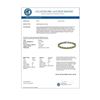 Image 3 : 19.7 CTW Peridot & VS/SI Certified Diamond Eternity Bracelet 10K White Gold - REF-118Y5K - 29373