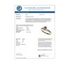 Image 3 : 1 CTW Certified VS/SI Quality Oval Diamond Solitaire Ring 10K Rose Gold - REF-297X2T - 32992