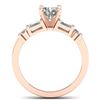 Image 4 : 1.69 CTW Certified VS/SI Diamond Solitaire Ring 14K Rose Gold - REF-392A8X - 30394