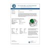 Image 2 : 2.75 CTW Emerald & Diamond Ring 10K White Gold - REF-52M8H - 11906