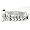 Image 4 : Rolex Men's Stainless Steel, QuickSet, Diam Dial & Diam/Sapphire Bezel - REF-521M6F
