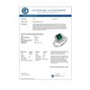 Image 2 : 2.40 CTW Emerald & Diamond Ring 18K White Gold - REF-80H2A - 11150