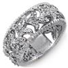 1.0 CTW Certified VS/SI Diamond Ring 14K White Gold - REF-81T3M - 10227