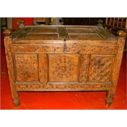 Central Asian Wood Seat