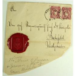 Wax Seal Kaiser Wilhelm II