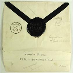 Wax Seal Benjamin Disraeli