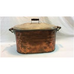 Copper Boiler With Lid