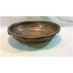 Large Copper Bowl 24x20x5