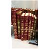 Image 3 : Library Collection Of 101 Leather Bound Books