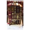 Image 6 : Library Collection Of 101 Leather Bound Books