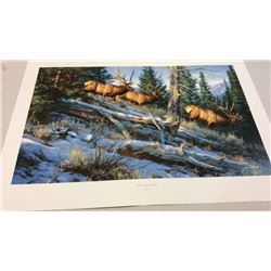 Over The Top By Leon Parson Signed And Numbered