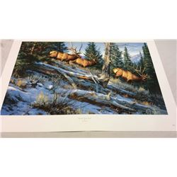 Over The Top By Leon Parson Signed And Numbered