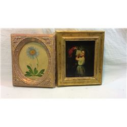 Pair Of Small Paintings