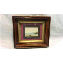 15 X 13 Watercolor Of English Bay, Vancouver B