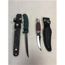 Fillet Knife And Hunting Knife