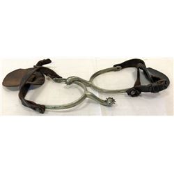 World War 1 Officers Spurs With Straps