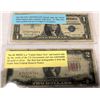 Image 1 : Old Silver Certificate And $2 Note