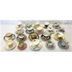 Collection Of 20 Cups And Saucers