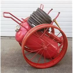33 Gal Wheeled Ansul Fire Extingusher