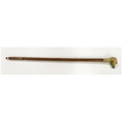 Walking Cane With Dog Head Handle