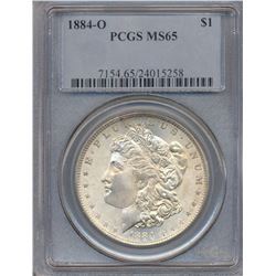 1884-O $1 Morgan Silver Dollar Coin PCGS MS65