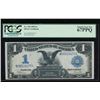 Image 1 : 1899 $1 Black Eagle Silver Certificate PCGS 67PPQ