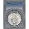 Image 1 : 1884-O $1 Morgan Silver Dollar Coin PCGS MS65+