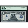Image 1 : 1899 $1 Black Eagle Silver Certificate PCGS 67PPQ
