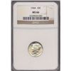 Image 1 : 1944 Mercury Dime Coin NGC MS66