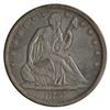 Image 1 : 1857 Seated Liberty Half Dollar Coin