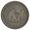 Image 2 : 1857 Seated Liberty Half Dollar Coin