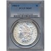 Image 1 : 1884-O $1 Morgan Silver Dollar Coin PCGS MS65