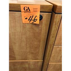 1 - 2 drawer newer lateral file cabinet w/matching end table plus Print