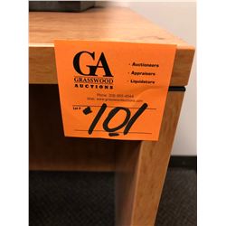 1 - 2 piece Corner Desk w/2 Drawers & White Board